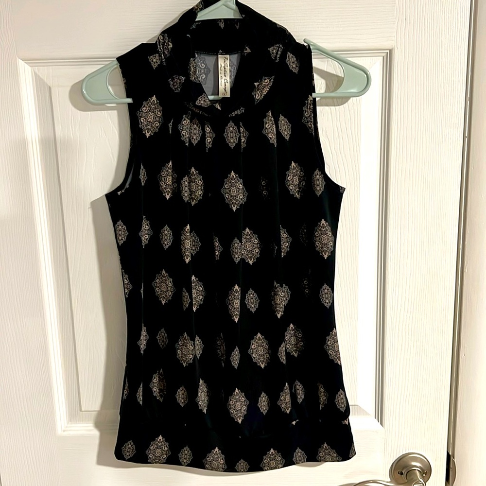 Women’s Sleeveless Blouse, PerSeption Concept, Size Small